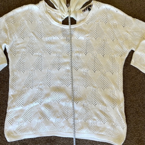 🤍 HEART knitted 3/4 sleeve jumper - Picture 9 of 9